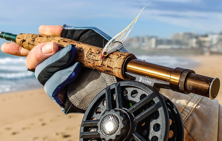 Saltwater fly fishing requires high–quality fly patterns