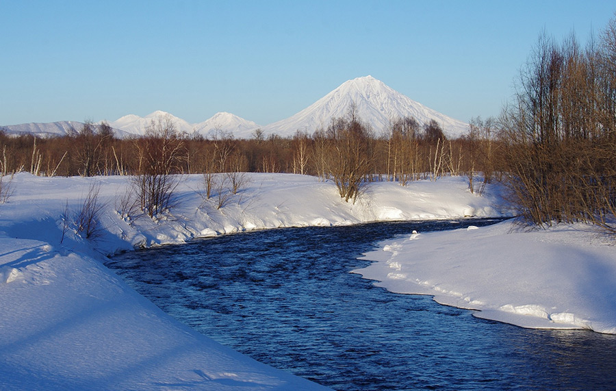 Fly fishing in Kamchatka